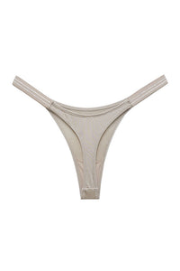 Willluxe® SparkleGlam – Seamless Leopard Print Bikini Thong