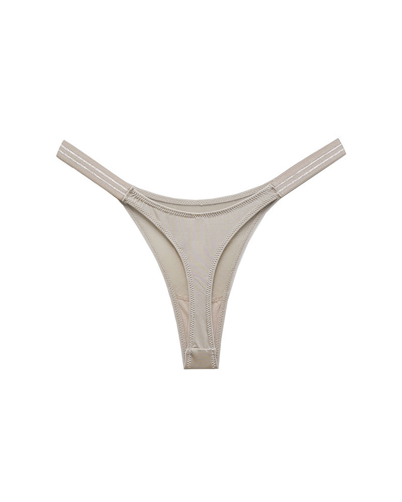 Willluxe® SparkleGlam – Seamless Leopard Print Bikini Thong