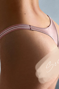 Willluxe® SparkleGlam – Seamless Leopard Print Bikini Thong