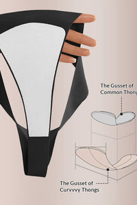 Willluxe® ForLove – Seamless Invisible Comfort Thongs (5 Pack)