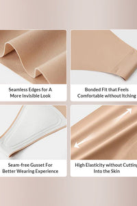 Willluxe® ForLove – Seamless Invisible Comfort Thongs (5 Pack)