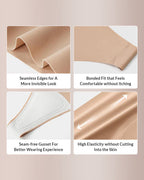 Willluxe® ForLove – Seamless Invisible Comfort Thongs (5 Pack)