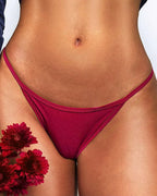 Willluxe® Butterfly Lace V-Cut Thong