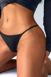 Willluxe® Butterfly Lace V-Cut Thong