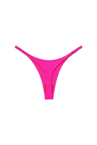 Willluxe® Metal V-Cut Low-Rise Ice Silk Thong