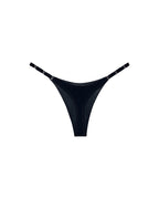 Willluxe® Metal V-Cut Low-Rise Ice Silk Thong