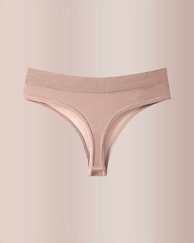 Willluxe® Comfort Seamless Sport Thong Panties