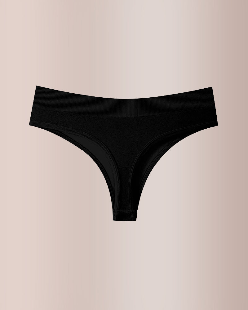 Willluxe® Comfort Seamless Sport Thong Panties