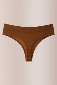 Willluxe® Comfort Seamless Sport Thong Panties