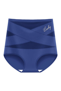 Willluxe® Crossover High-Waist Tummy Control Panties