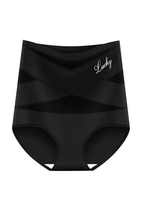 Willluxe® Crossover High-Waist Tummy Control Panties