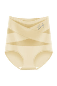 Willluxe® Crossover High-Waist Tummy Control Panties