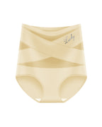 Willluxe® Crossover High-Waist Tummy Control Panties