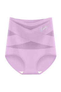 Willluxe® Crossover High-Waist Tummy Control Panties