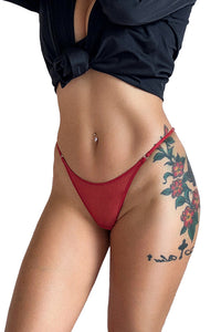 Willluxe® The Siren Sheer Mesh Adjustable Thong