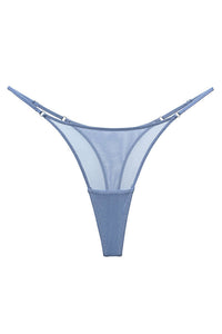 Willluxe® The Siren Sheer Mesh Adjustable Thong