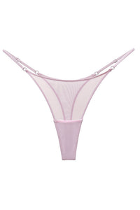 Willluxe® The Siren Sheer Mesh Adjustable Thong