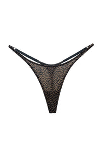 Willluxe® Adjustable ice silk thong – low-rise, high-cut, seamless