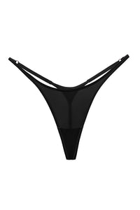 Willluxe® Adjustable ice silk thong – low-rise, high-cut, seamless