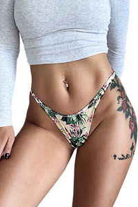 Willluxe® Adjustable ice silk thong – low-rise, high-cut, seamless