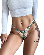 Willluxe® Adjustable ice silk thong – low-rise, high-cut, seamless