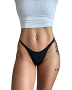 Willluxe® Adjustable ice silk thong – low-rise, high-cut, seamless