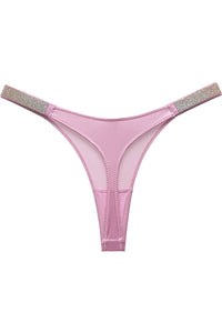 Willluxe® Gradient Rhinestone Thong
