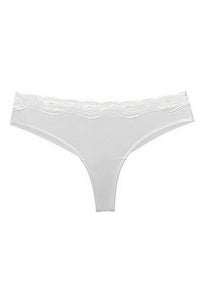 Willluxe® Lace High Cut Color Block Thong