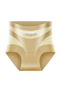 Willluxe® High-Waisted Seamless Ice Silk Shaping Briefs (6 Pack)