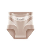 Willluxe® High-Waisted Seamless Ice Silk Shaping Briefs (6 Pack)