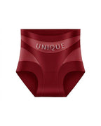 Willluxe® High-Waisted Seamless Ice Silk Shaping Briefs (6 Pack)