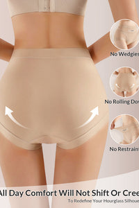 Willluxe® High-Waisted Tummy Control Seamless Bodyshorts