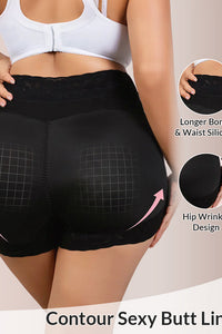 Willluxe® Mid-Waist Lace Shapewear Shorts