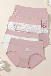 Willluxe® Cute Soft Cotton Stretchy Panties (6 Pack)