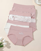 Willluxe® Cute Soft Cotton Stretchy Panties (6 Pack)