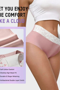 Willluxe® Cute Soft Cotton Stretchy Panties (6 Pack)