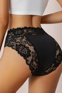Willluxe® Seamless Lace Trim Panties