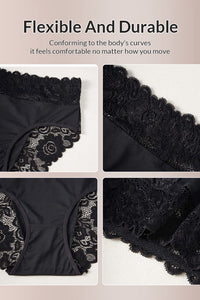 Willluxe® Seamless Lace Trim Panties