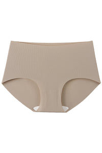Willluxe® Seamless Antibacterial Mid-Waist Plus Size Briefs