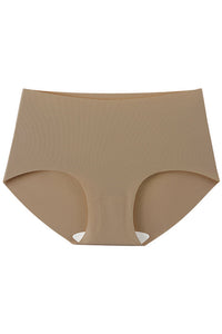 Willluxe® Seamless Antibacterial Mid-Waist Plus Size Briefs