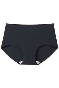 Willluxe® Seamless Antibacterial Mid-Waist Plus Size Briefs