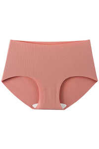 Willluxe® Seamless Antibacterial Mid-Waist Plus Size Briefs