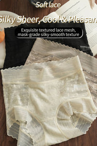 Willluxe® High-Waisted Tummy Control Lace Bodyshorts