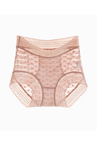 Willluxe® High-Waisted Tummy Control Lace Bodyshorts