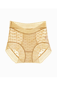 Willluxe® High-Waisted Tummy Control Lace Bodyshorts
