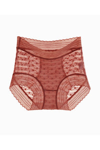 Willluxe® High-Waisted Tummy Control Lace Bodyshorts