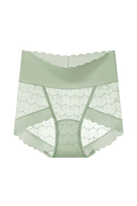 Willluxe® Soft Lace High-Waisted Seamless Tummy Control Panties