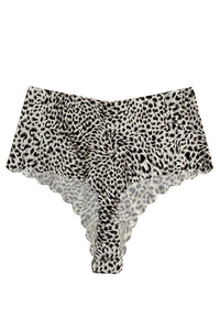 Willluxe® High-Waisted Seamless Ice Silk Thong