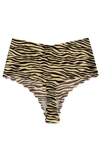 Willluxe® High-Waisted Seamless Ice Silk Thong