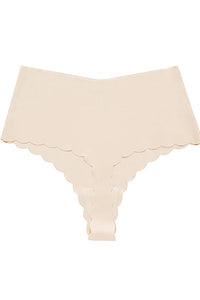 Willluxe® High-Waisted Seamless Ice Silk Thong